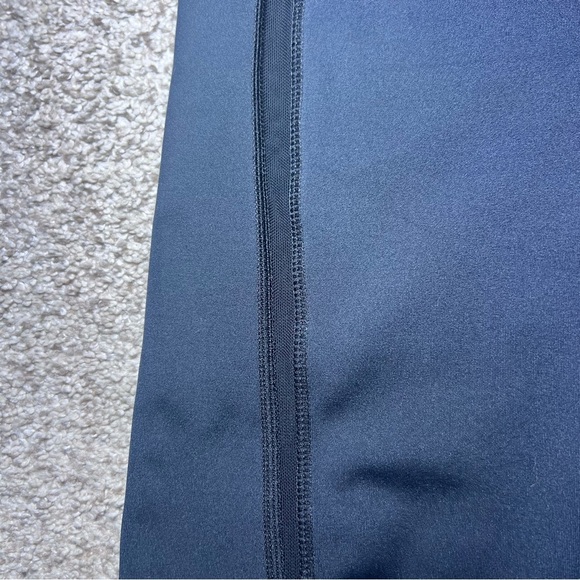 Zyia Active Black High Rise mesh Crop Leggings Size 4 athletic EUC Athleisure - Picture 7 of 10